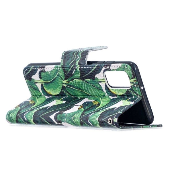 Wonderland Samsung Galaxy A72 5G Flip etui - Leaf Green