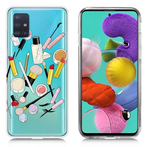 Deco Samsung Galaxy A51 deksel - Makeups Multicolor