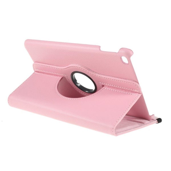 iPad Mini (2019) litsi nahkainen suojakotelo - Pinkki Pink