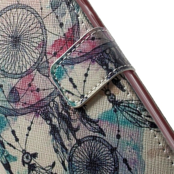 Moberg (Dreamcatcher) Motorola Moto G2 Læder Flip Etui Multicolor