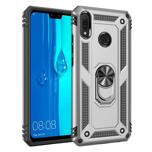 Bofink Combat Huawei Y9 2019 deksel - Sølv Silver grey