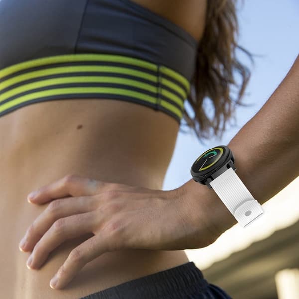 Samsung Gear Sport Unikt klockband - Vit Vit