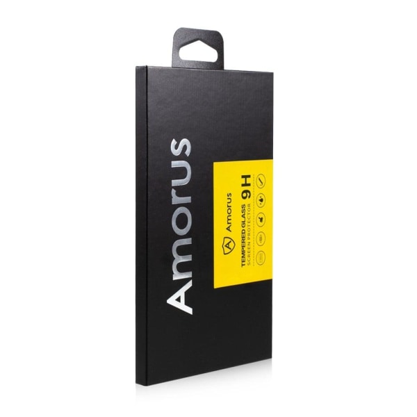 Amorus Arch Edge Härdat Glas Skärmskydd till iPhone Se (2022) / Transparent