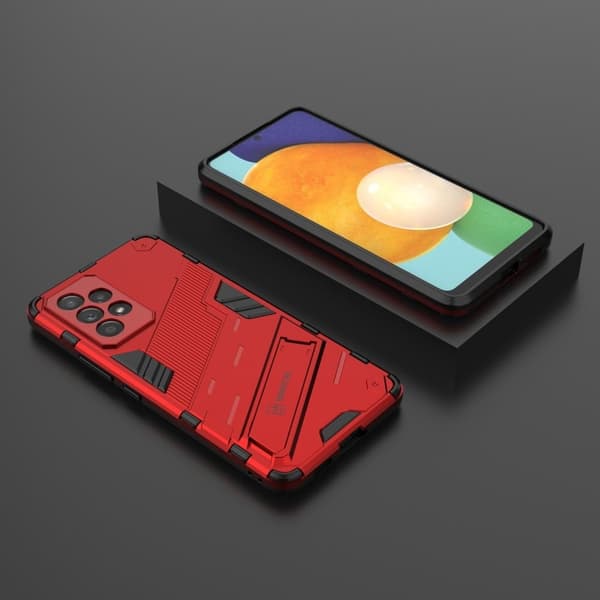 Støtsikkert hybriddeksel for Samsung Galaxy A53 5G - Rød Red