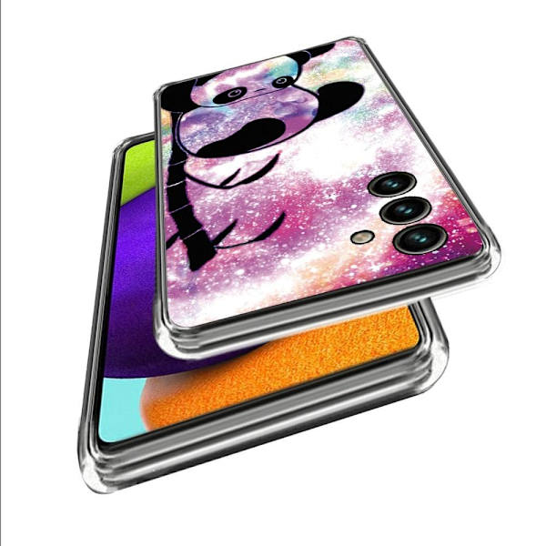 Deco Samsung Galaxy A34 5G skal - Söt Panda Rosa