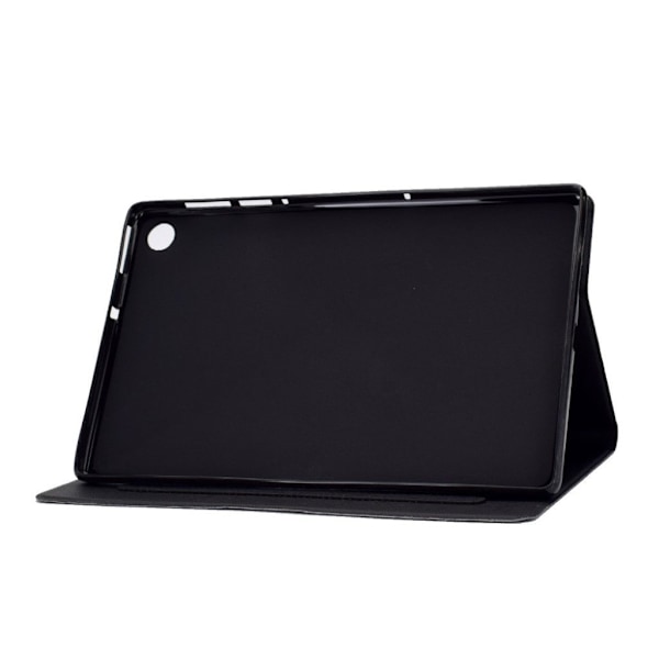 Lenovo Tab M10 FHD Plus läderfodral med snyggt mönster - Lejon Brun
