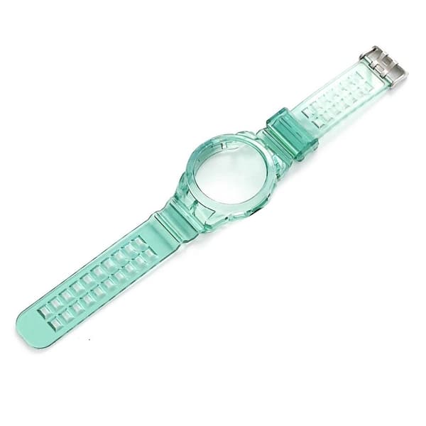 Huawei Watch GT 2 46mm transparent TPU watch strap - Green Grön