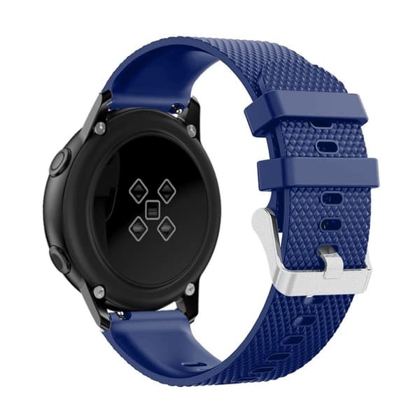 Samsung Galaxy Watch Active silikoneurrem - mørkeblå Blue