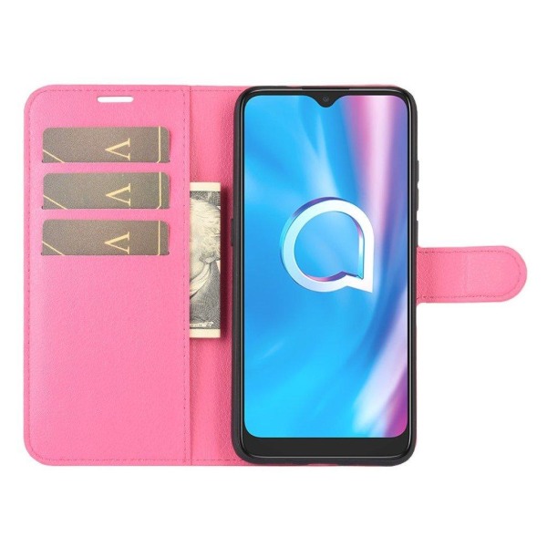 Classic Alcatel 1s (2020) Flip Etui - Rose Pink