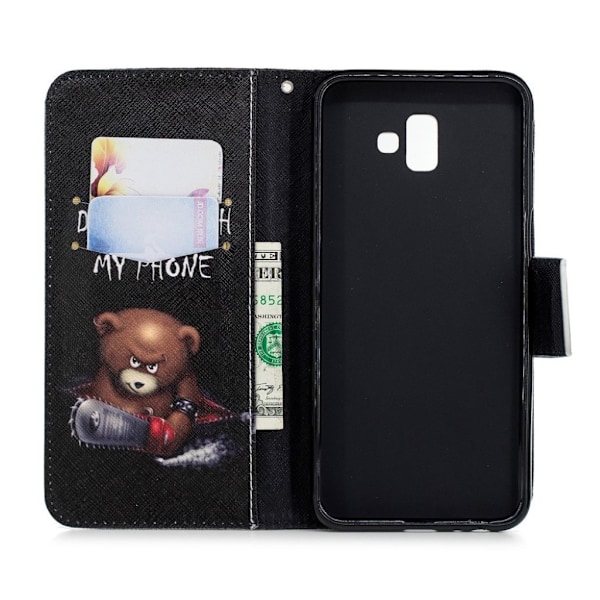 Wonderland Samsung Galaxy J6 Plus (2018) fodral -Svart Svart