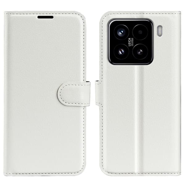 Classic Xiaomi 15 flip etui - Hvit White