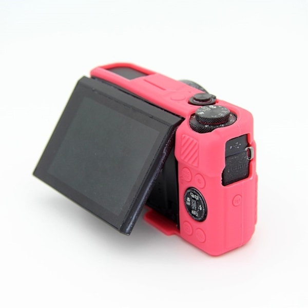 Canon PowerShot G7X Mark II trendikäs kamerakotelo - Punainen Red