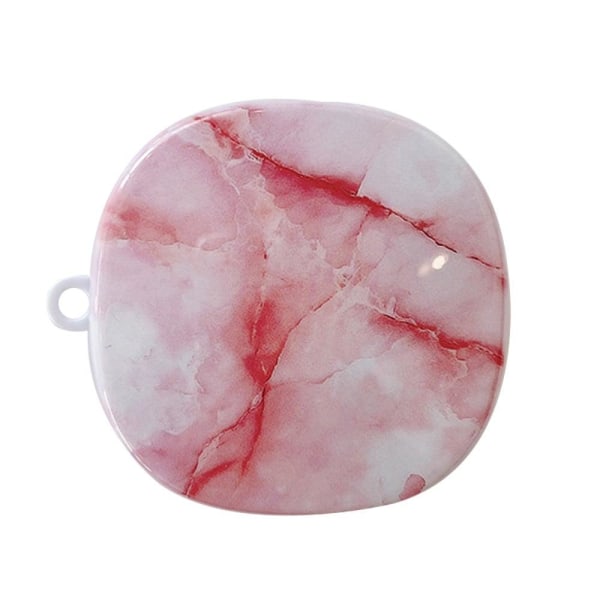 Baseus WM01 Plus marmormønstret ccase - Lyserød / Hvid Pink