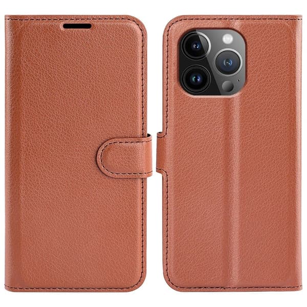 Classic iPhone 15 Pro Max fodral - Brun Brun