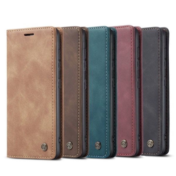 CaseMe Samsung Galaxy S21 Vintage Case - musta Black