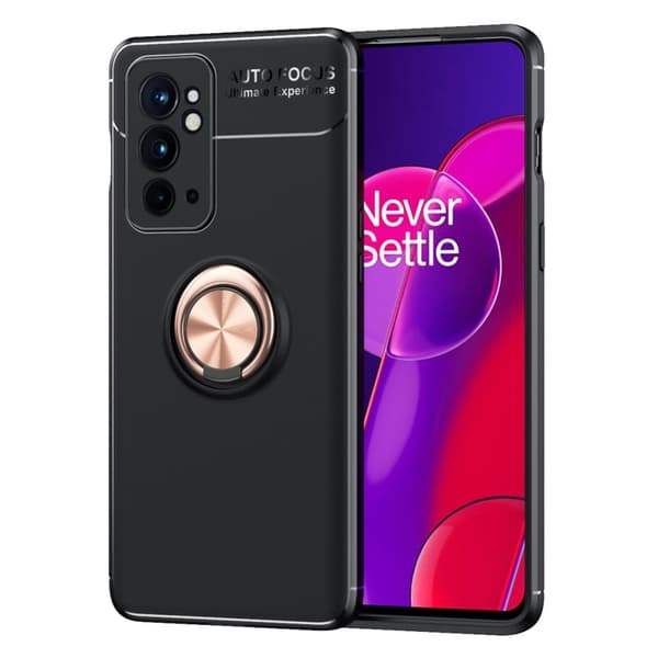 Ringo Etui OnePlus 9RT 5G - Svart / Rose Gull Pink