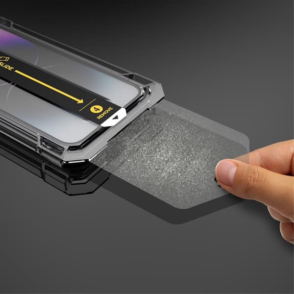 iPhone 11 Pro / Xs / X HD tempered glass screen protector with tool Transparent