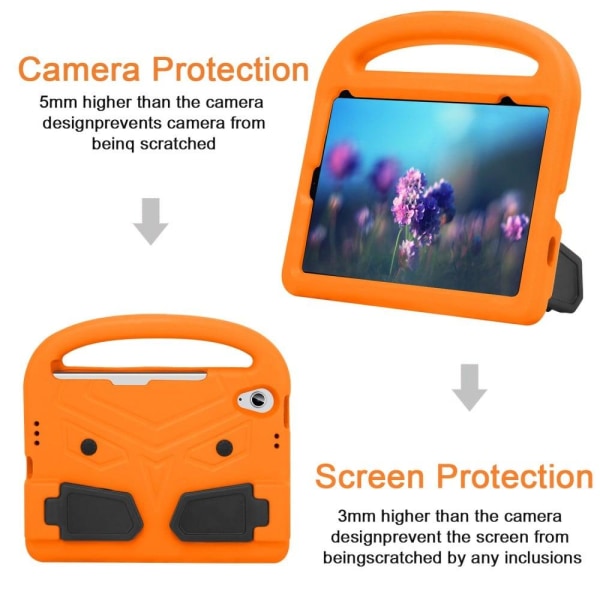 iPad Mini 6 (2021) sparrow style EVA cover with kickstand - Oran Orange