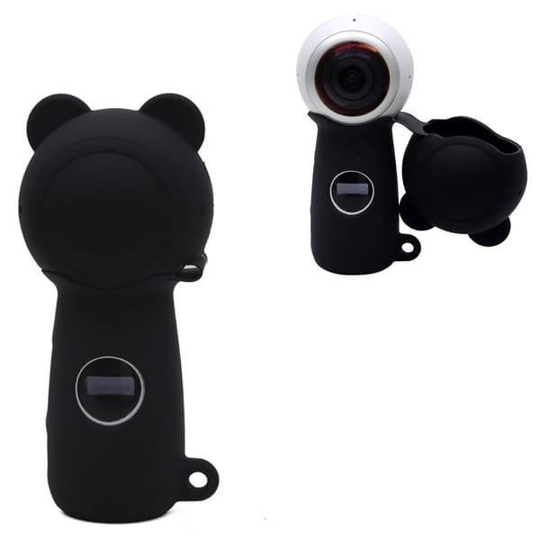 Samsung Gear 360 (2017) silikonisuojus - Musta Black