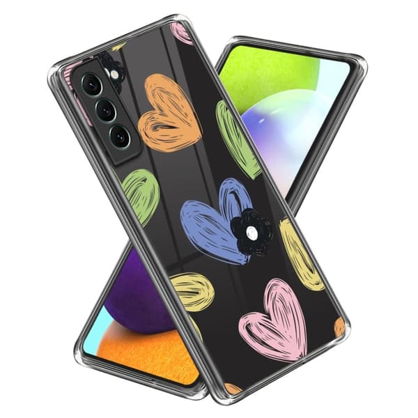 Deco Samsung Galaxy S24 Plus cover - Farverig Kærlighed Multicolor