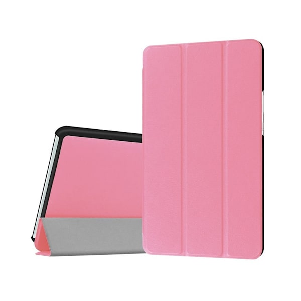 Amdrup Huawei mediaPad M3 8.4 Kolmesti Taittuva Nahkakotelo - Pinkki Pink