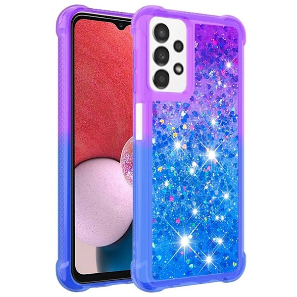 Princess Samsung Galaxy A13 4G kotelot - Violetti / Sininen Multicolor