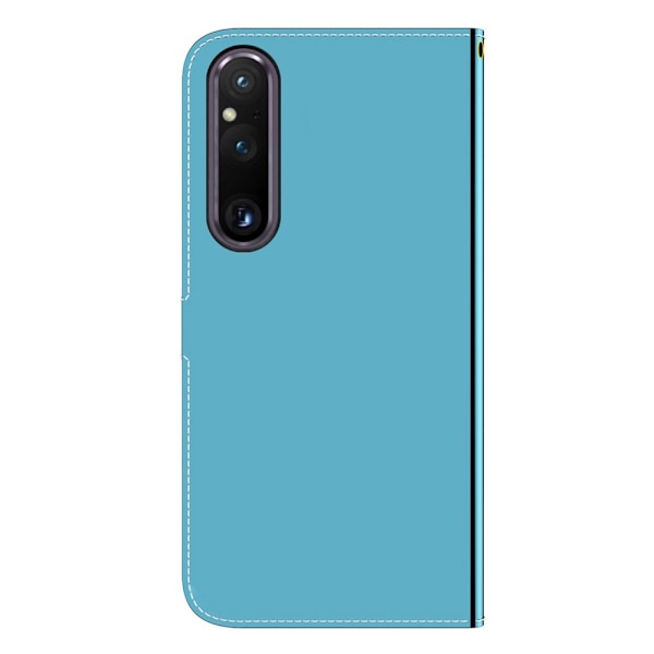 Mirror Sony Xperia 1 V Flip Etui - Blå Blue