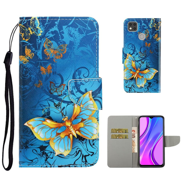 Wonderland Xiaomi Redmi 9C fodral -Blå Blå
