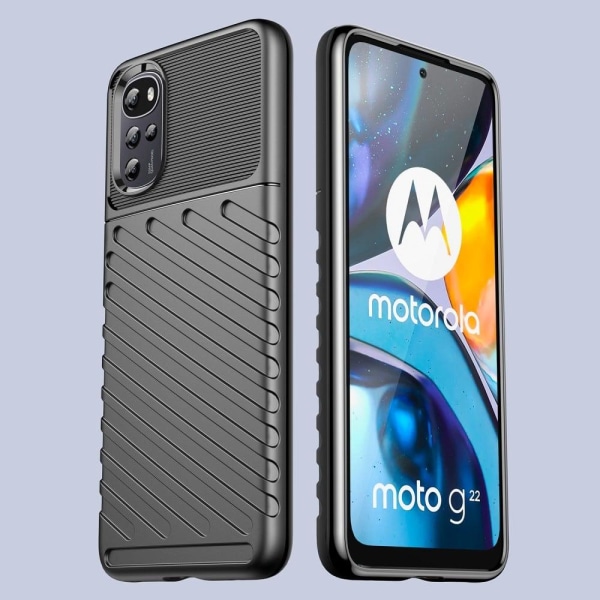 Thunder Motorola Moto G22 skal - Svart Svart