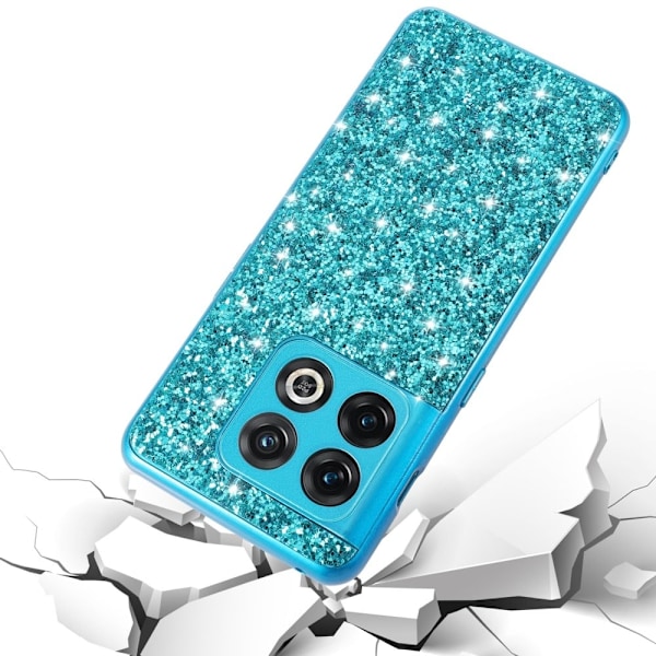 Glitter OnePlus 10T / Ace Pro Fodral - Svart Svart