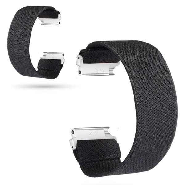 Ensfarvet nylon-urrem til Huawei-ur - Sort Black
