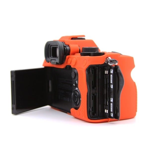 Silikonskydd för Sony A7S III - Orange Orange