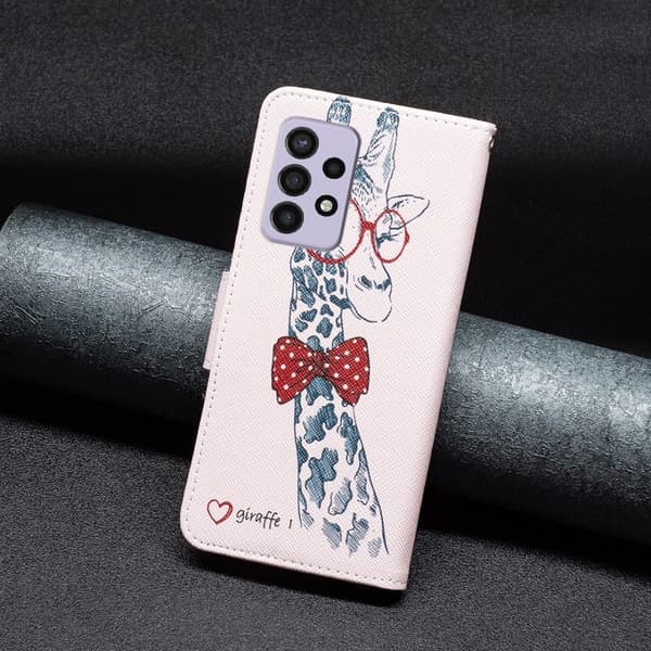 Wonderland Samsung Galaxy A33 5G Flippetui - Sjiraff Pink