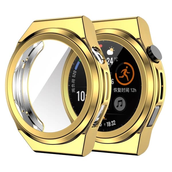 Huawei Watch GT Runner elektropletteringscover - Guld Gold