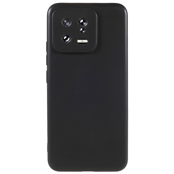 Mykt og matt deksel for Xiaomi 13 Black