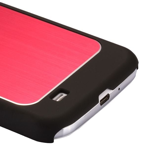 Alu-Back (Rød) Samsung Galaxy S4 Deksel Red