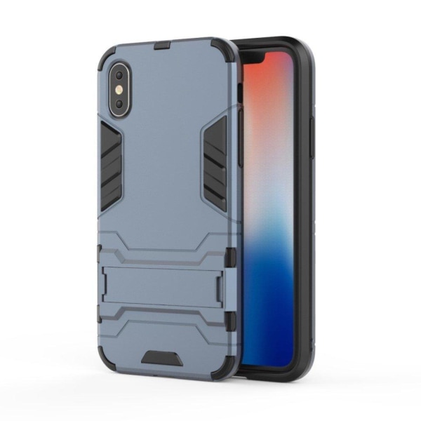 iPhone XS cool guard hybrid etui - Mørkeblå Blue