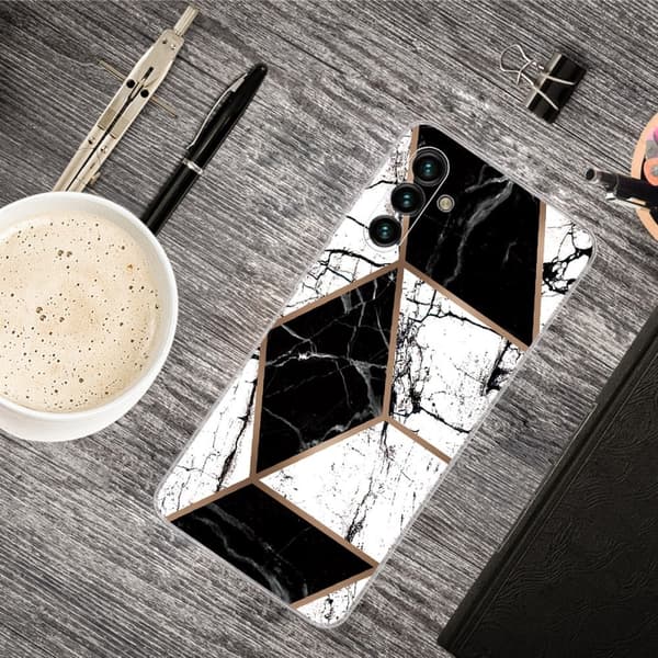 Marble Samsung Galaxy A13 5G Etui - Grå / Svart / Hvit Multicolor