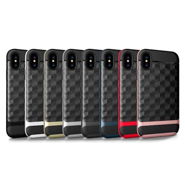 iPhone X uniikki suojakuori - Sininen Blue