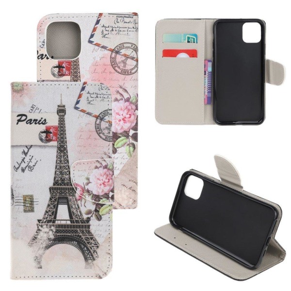 Wonderland iPhone 11 Pro Max flip etui - Eiffeltårnet Multicolor