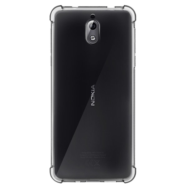 Bofink turvatyynyn suojus Nokia 3.1 - Kirkas Transparent