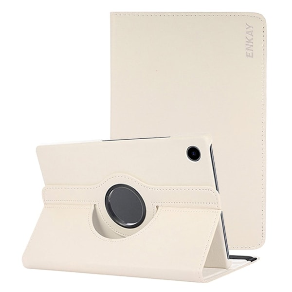 HAT-PRINCE Samsung Galaxy Tab A8 10.5 (2021) litchi tekstuuri nahkakotelo - Beige Beige
