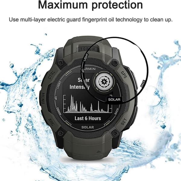 1Pc Garmin Instinct 2X clear screen protector Transparent