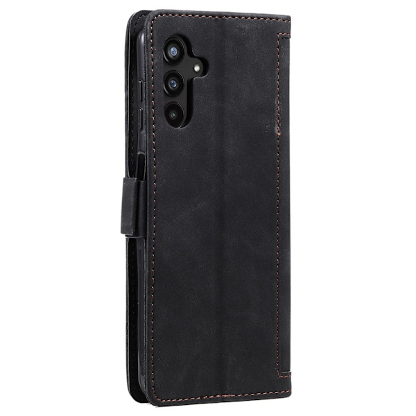 Surburbian Samsung Galaxy A16 læder flip etui - Sort Black
