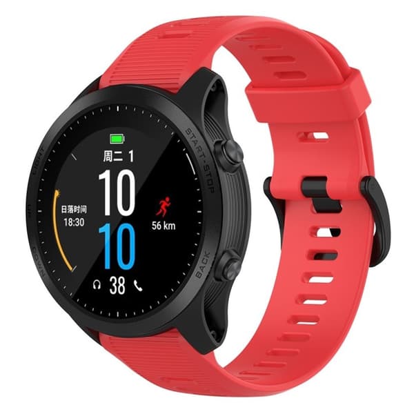 Garmin Forerunner silikon watch band - Rød Red