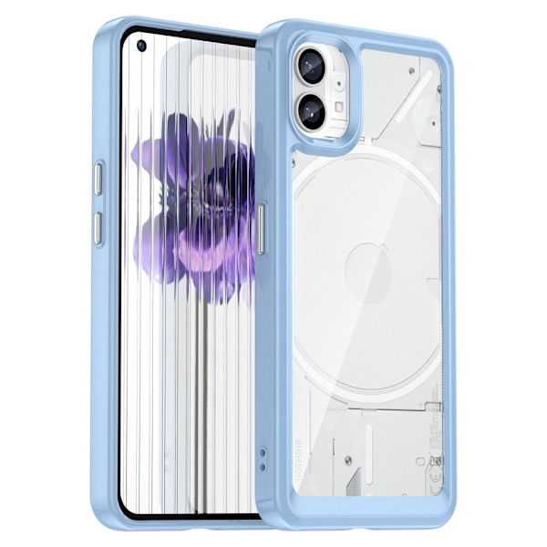 Nothing Phone (1) smart akryl cover - Blå Blue