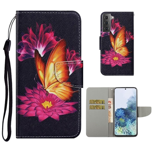 Wonderland Samsung Galaxy S21 fodral -Orange Orange