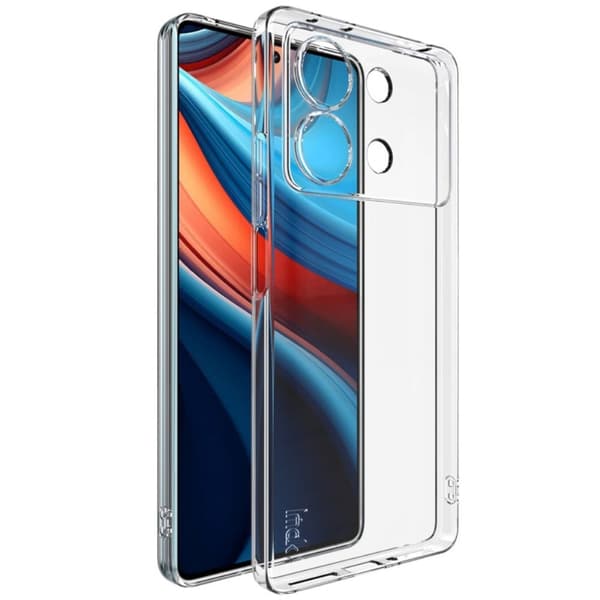 IMAK Airbag Cover for Xiaomi Redmi Note 13R Pro - Transparent Transparent