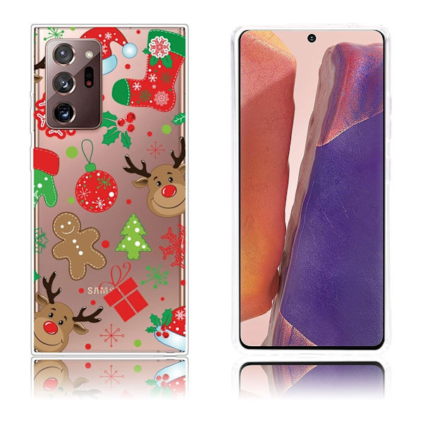 Samsung Galaxy Note 20 Ultra-etui til jul - Juleelementer Multicolor