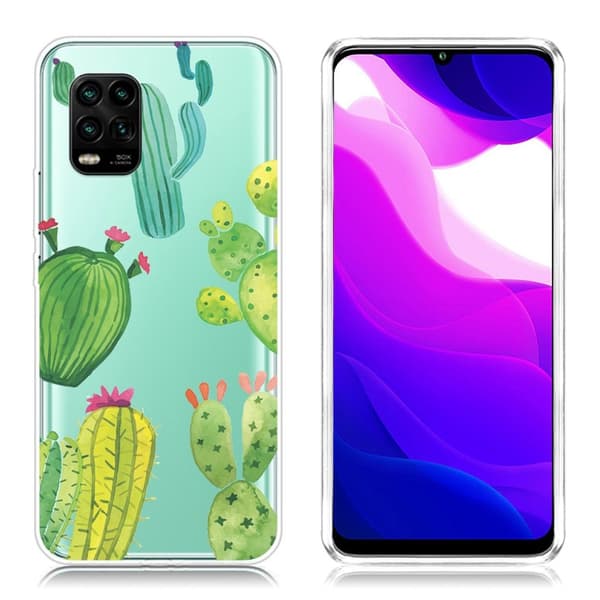 Deco Xiaomi Mi 10 Lite 5G deksel - Kaktus Green